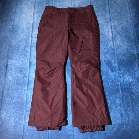 Columbia Pants - Columbia‎ Omni-Tech Women's Burgundy Snow Ski Pants Size L